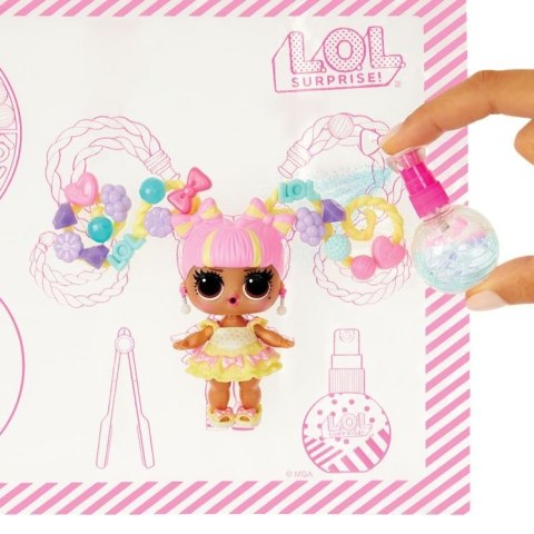 Zestaw z lalką L.O.L. Surprise Hair Beads Salon