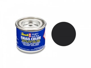 Farbka Email Color 06 Tar Black matowy 14ml Revell