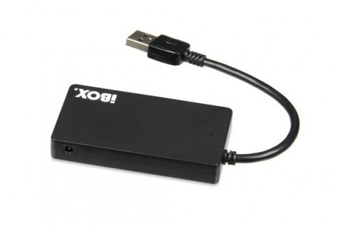 Hub USB 3.0 4-porty, slim IUH3F56 Czarny IBOX