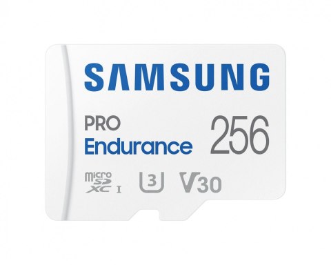 Karta pamięci microSD MB-MJ256KA/EU Pro Endurance 256GB + Adapter Samsung Karta pamięci microSD MB-MJ256KA/EU Pro Endurance 256GB + Adapter Samsung