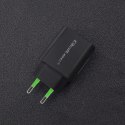 Ładowarka sieciowa | 18W | 5-12V | 1.5-3A | USB typ C PD | USB QC 3.0 | Czarna Qoltec