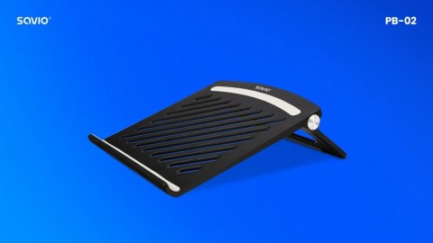 Przenośna podstawka biurowa pod laptop/tablet PB-02 Savio