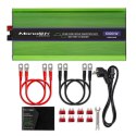 Przetwornica napięcia Monolith | ładowanie baterii | UPS | 3000W | 6000W | 12V na 230V | Czysty Sinus | LCD Qoltec