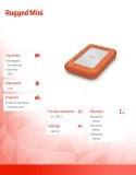 Rugged Mini 4 TB 2,5'' LAC9000633 LaCie