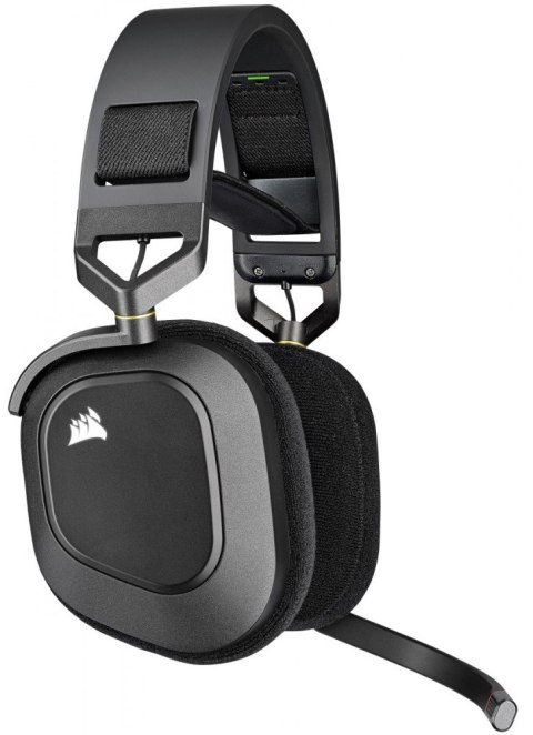 Słuchawki bezprzewodowe HS80 RGB Carbon Corsair