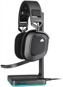 Słuchawki bezprzewodowe HS80 RGB Carbon Corsair