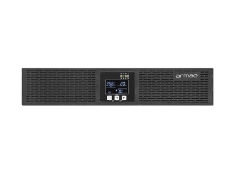 Zasilacz awaryjny UPS On-Line rack 1000VA 4 x IEC C13 USB-B LCD metalowa obudowa Armac Zasilacz awaryjny UPS On-Line rack 1000VA 4 x IEC C13 USB-B LCD metalowa obudowa Armac