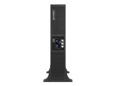 Zasilacz awaryjny UPS On-Line rack 1000VA 4 x IEC C13 USB-B LCD metalowa obudowa Armac Zasilacz awaryjny UPS On-Line rack 1000VA 4 x IEC C13 USB-B LCD metalowa obudowa Armac