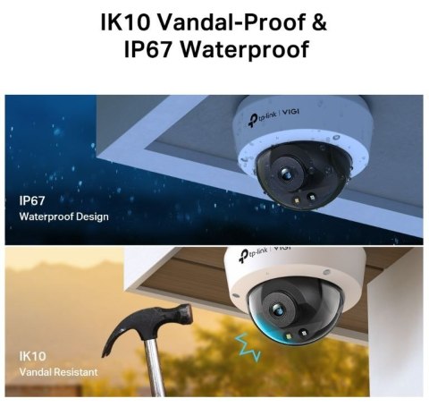 Kamera sieciowa VIGI C250(2.8mm) 5MP Full-Color Dome TP-LINK