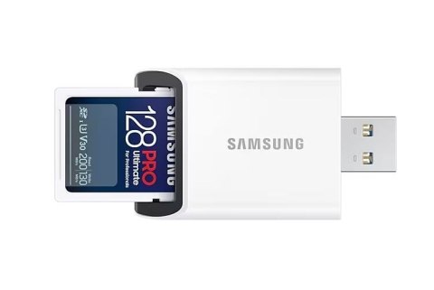 Karta pamięci SD MB-SY128SB/WW 128GB Pro Ultimate + czytnik Samsung