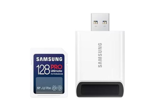 Karta pamięci SD MB-SY128SB/WW 128GB Pro Ultimate + czytnik Samsung