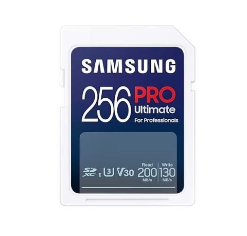 Karta pamięci SD MB-SY256SB/WW 256GB Pro Ultimate + czytnik Samsung Karta pamięci SD MB-SY256SB/WW 256GB Pro Ultimate + czytnik Samsung