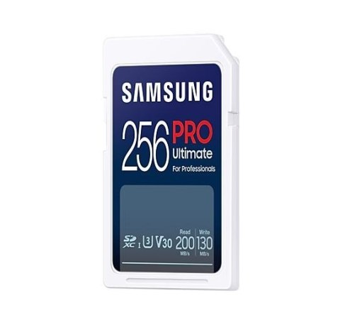 Karta pamięci SD MB-SY256SB/WW 256GB Pro Ultimate + czytnik Samsung Karta pamięci SD MB-SY256SB/WW 256GB Pro Ultimate + czytnik Samsung
