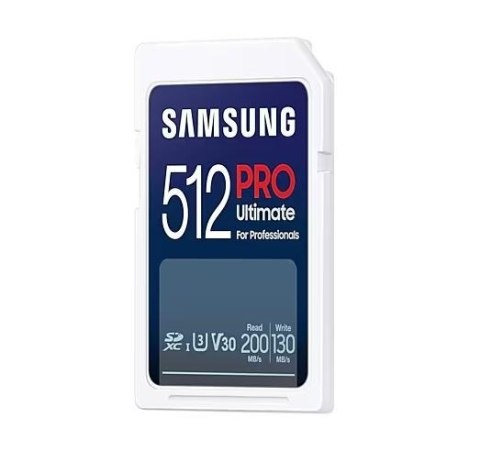 Karta pamięci SD MB-SY512S/WW 512GB Pro Ultimate Samsung Karta pamięci SD MB-SY512S/WW 512GB Pro Ultimate Samsung