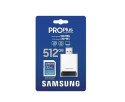 Karta pamięci SD PRO Plus MB-SD512SB/WW 512GB + czytnik Samsung