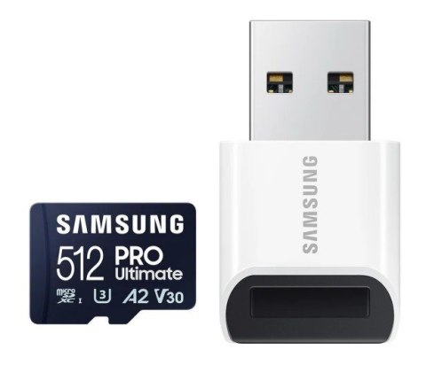 Karta pamięci microSD MB-MY512SB/WW Pro Ultimate 512GB + czytnik Samsung