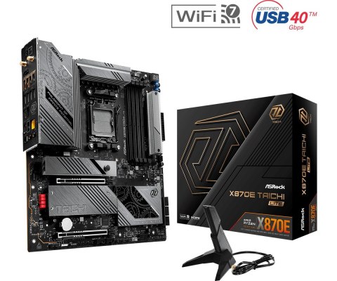Płyta główna X870E TAICHI LITE AM5 4DDR5 M.2 EATX ASRock Płyta główna X870E TAICHI LITE AM5 4DDR5 M.2 EATX ASRock