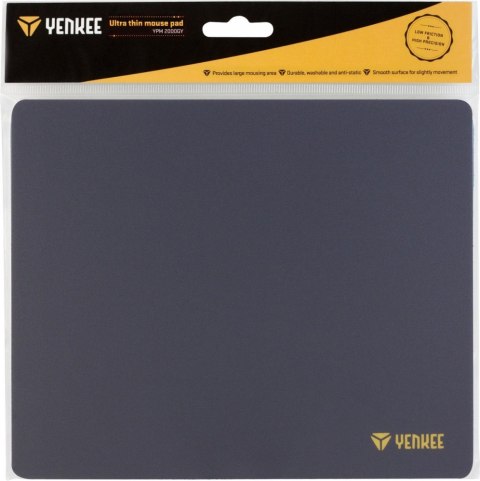 Podkładka pod mysz YPM 2000GY 220x180x0,3mm YENKEE
