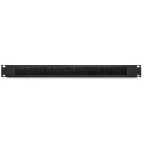 Przepust szczotkowy do szaf RACK 19" | 1U Qoltec