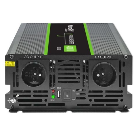 Przetwornica napięcia Monolith | 2000W | 4000W | 24V na 230V | Czysty Sinus Qoltec Przetwornica napięcia Monolith | 2000W | 4000W | 24V na 230V | Czysty Sinus Qoltec