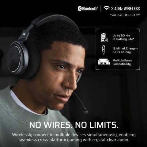 Słuchawki Virtuoso Max Wireless Carbon Corsair Słuchawki Virtuoso Max Wireless Carbon Corsair