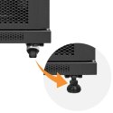 Szafa RACK 19" | 15U | 600 x 600 x 855 | stalowa obudowa Qoltec