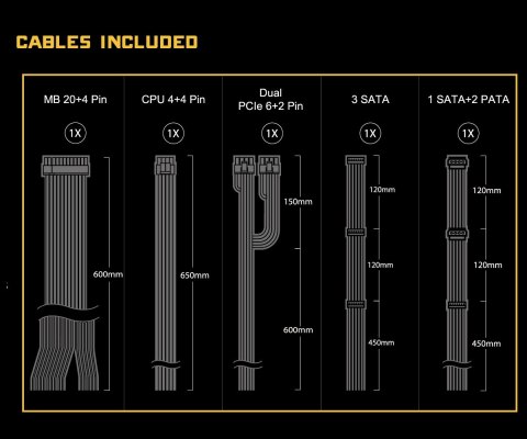 Zasilacz CL-650G 650W 80PLUS GOLD ASRock Zasilacz CL-650G 650W 80PLUS GOLD ASRock