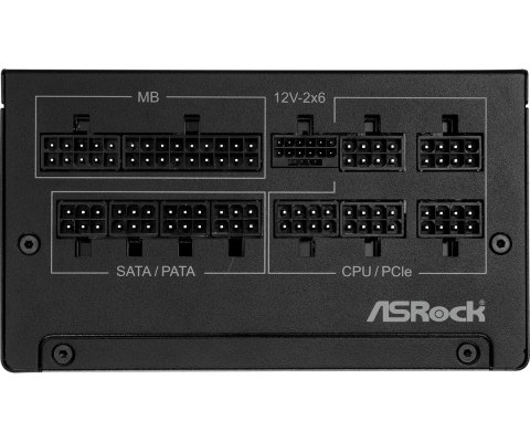 Zasilacz SL-1000G 1000W 80PLUS GOLD modularny ASRock Zasilacz SL-1000G 1000W 80PLUS GOLD modularny ASRock