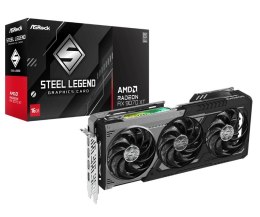 Karta graficzna Radeon RX 9070 XT STEEL LEGEND DARK 16GB GDDR6 256bit 3DP/HDMI ASRock