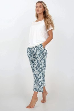 Piżama Damska Model Casual Beauty Green - Momenti Per Me