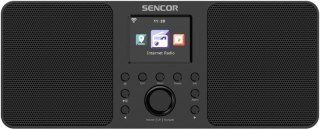 Radio Internetowe Moc 2x10W,WiFi,FM,DAB+,USB, wys.LCD Sencor