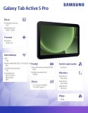 Tabet Galaxy Tab Active 5 PRO 5G 10.1' 6/128GBBlack EE Samsung