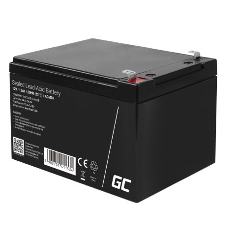 Akumulator AGM 12V 12Ah Green Cell Akumulator AGM 12V 12Ah Green Cell
