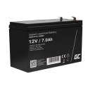 Akumulator AGM 12V 7Ah Green Cell