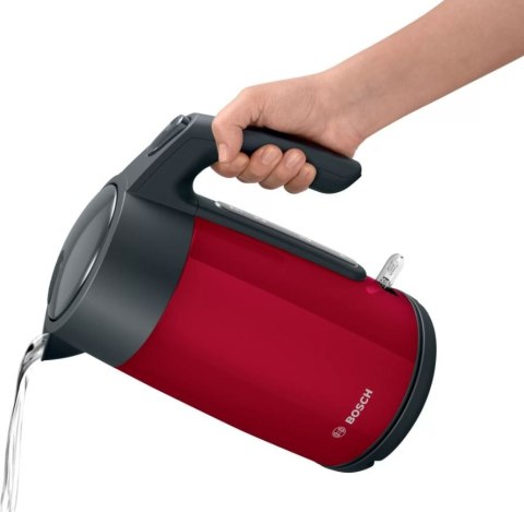 Czajnik 1,7l czerwony TWK7L464 Bosch