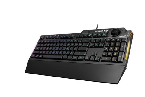 Klawiatura TUF Gaiming K1 RGB lighting/USB/black Asus Klawiatura TUF Gaiming K1 RGB lighting/USB/black Asus