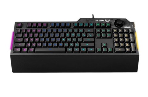 Klawiatura TUF Gaiming K1 RGB lighting/USB/black Asus Klawiatura TUF Gaiming K1 RGB lighting/USB/black Asus