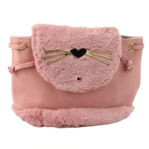 LEAN Plecak Dziecięcy Pluszowy Uszy Regulowany Pasek Różowy 22cm 4L LEAN Plecak Dziecięcy Pluszowy Uszy Regulowany Pasek Różowy 22cm 4L