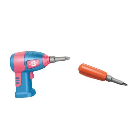 Zestaw Do Skręcania DIY Walizka Układanka Dinozaury Klocki Wkrętarka 228el.