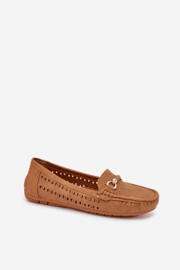 Mokasyny Model Kaydance VG251 Camel - Step in style