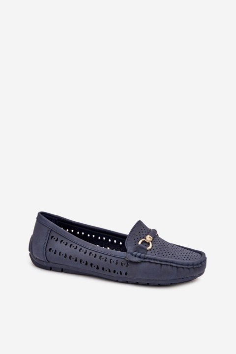 Mokasyny Model Kaydance VG251 Navy - Step in style Mokasyny Model Kaydance VG251 Navy - Step in style