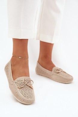 Mokasyny Model Mirisa VG250 Beige - Step in style