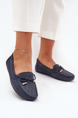 Mokasyny Model Mirisa VG250 Navy - Step in style