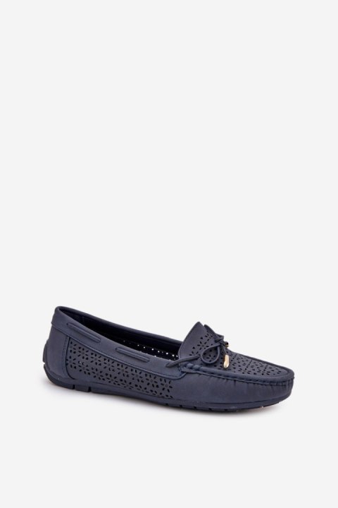 Mokasyny Model Mirisa VG250 Navy - Step in style Mokasyny Model Mirisa VG250 Navy - Step in style