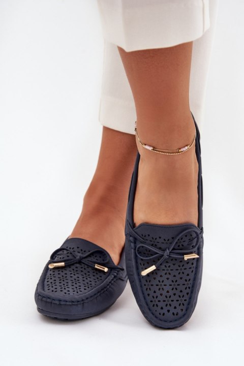Mokasyny Model Mirisa VG250 Navy - Step in style Mokasyny Model Mirisa VG250 Navy - Step in style