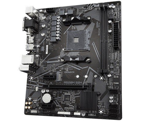Płyta główna A520M S2H AM4 2DDR4 M.2 HDMI/DVI mATX Gigabyte