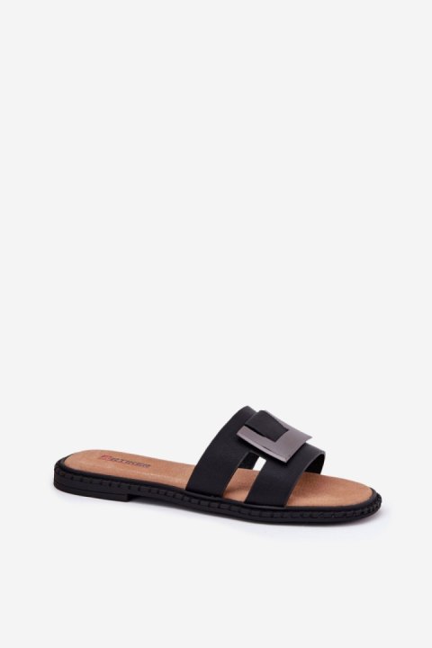 Sandał Klapki Model Artiker 56C1336 Black - Step in style Sandał Klapki Model Artiker 56C1336 Black - Step in style
