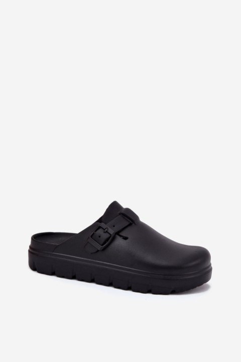 Sandał Klapki Model Larinie 25SD97-8523 Black - Step in style Sandał Klapki Model Larinie 25SD97-8523 Black - Step in style