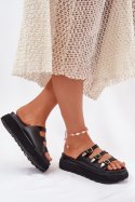 Sandał Klapki Model Nimiotte H-11 Black - Step in style