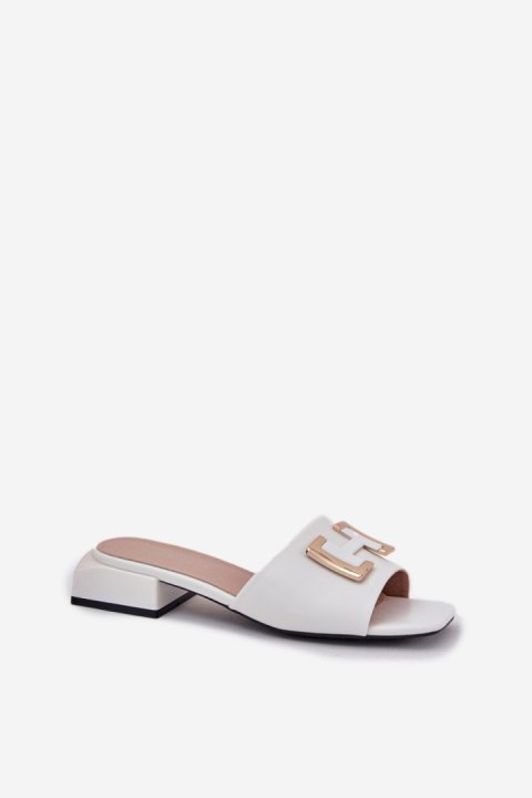 Sandał Klapki Model Vinceza 62229 White - Step in style Sandał Klapki Model Vinceza 62229 White - Step in style